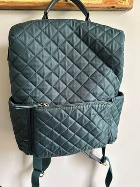 Tommy Bahamas Quilted Dark Teal Women's Backpack